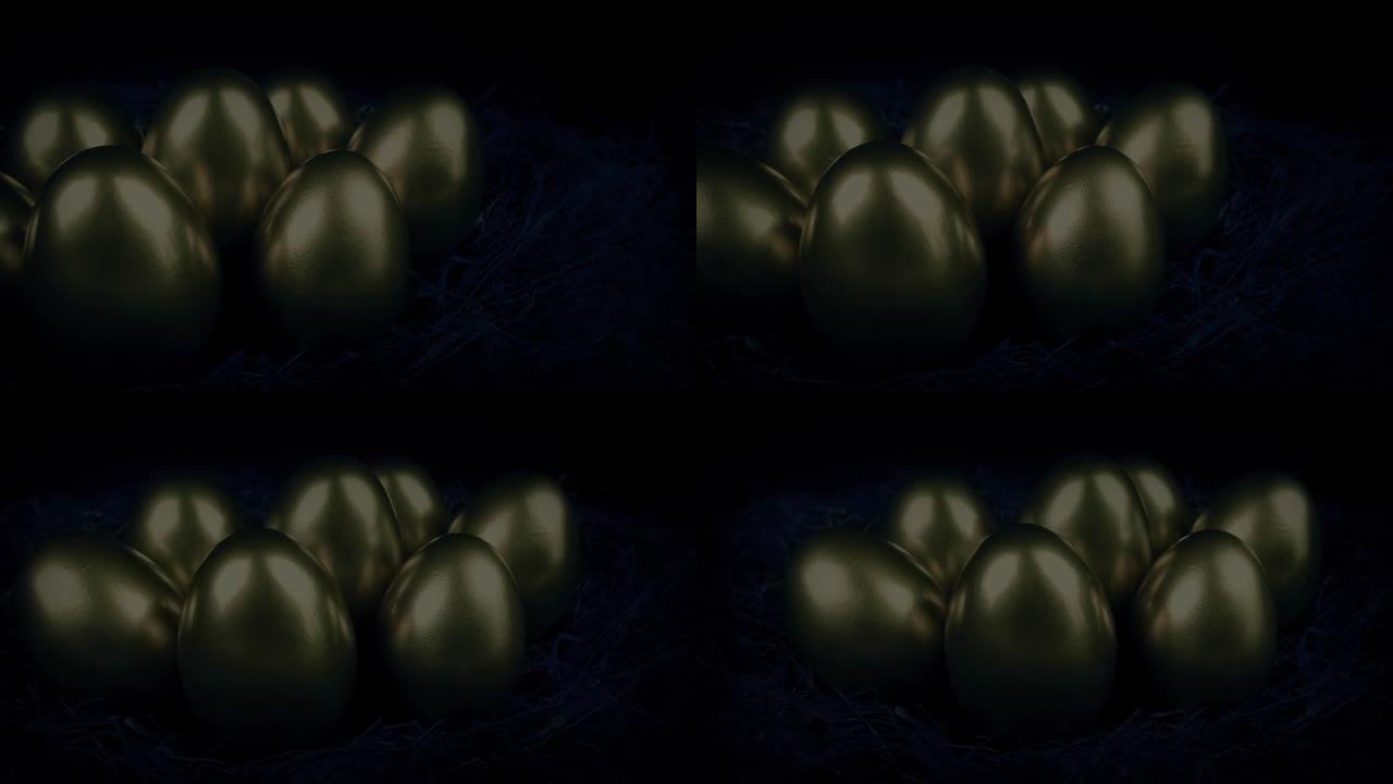 黑暗中的金龙蛋金龙蛋鸡蛋