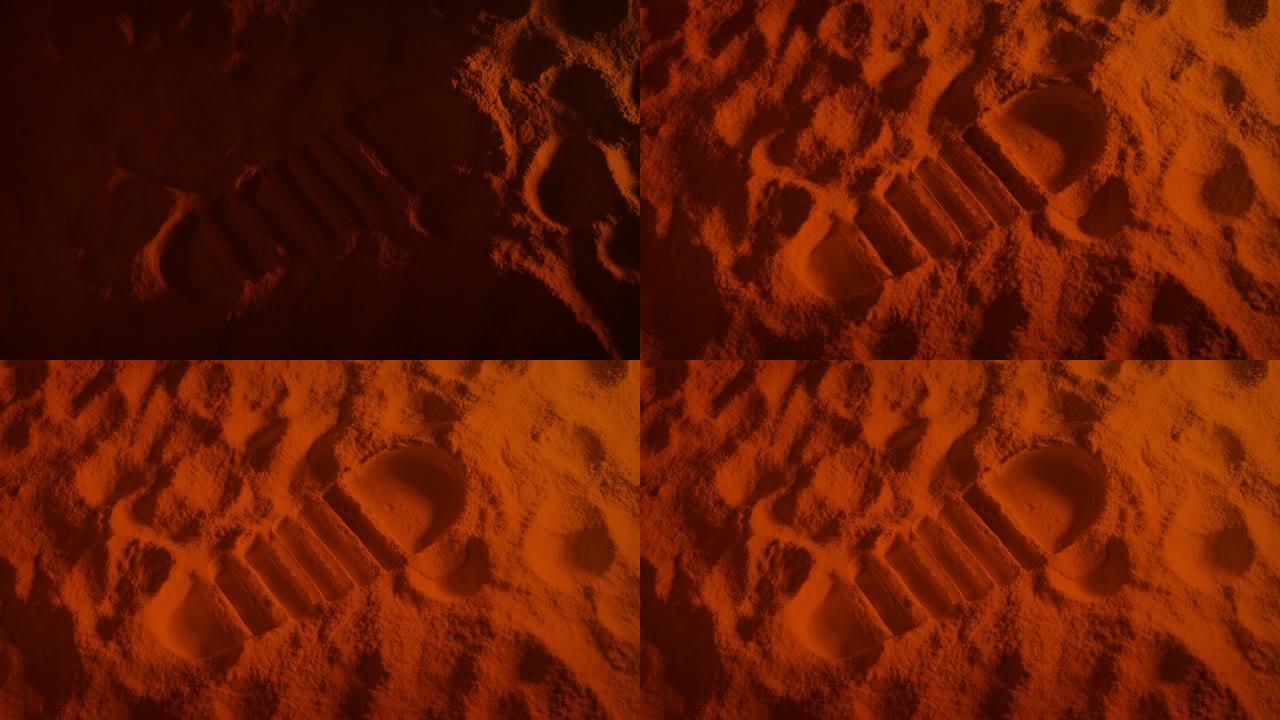 火星上的足迹被揭示