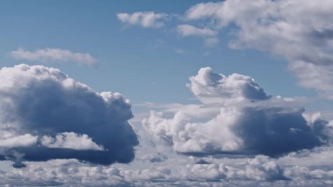 蓝天云彩延时视频天空白云云层