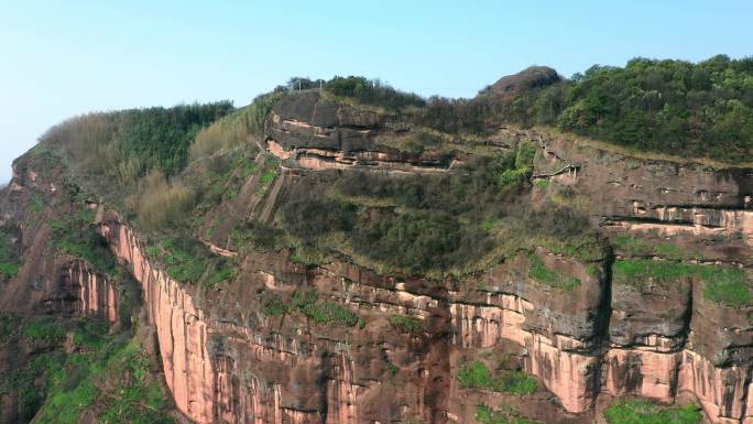 江西龙虎山风景区航拍