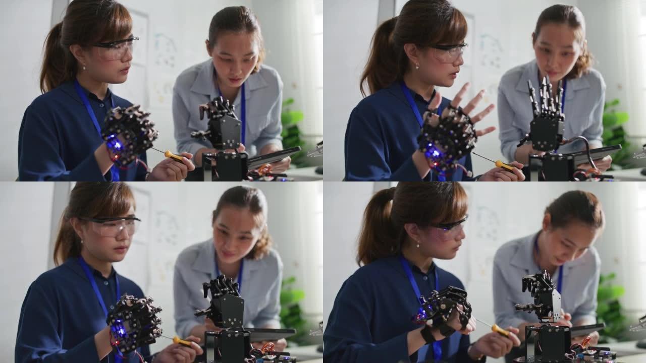 两位工程师开发了未来的假肢机器人手