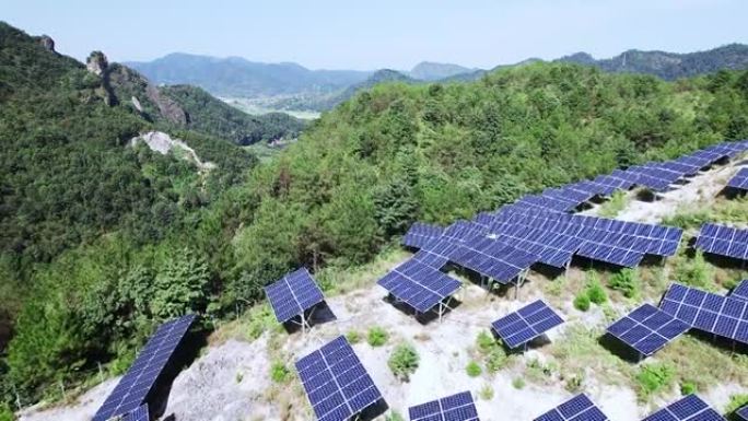 太阳能发电站光伏发电光伏产业清洁能源
