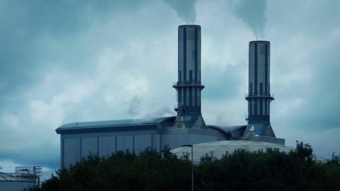 核建筑排放蒸汽