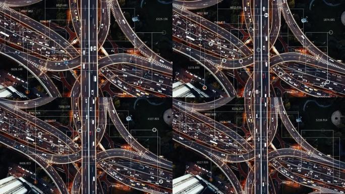 未来智能交通行车有序智能化交通管理