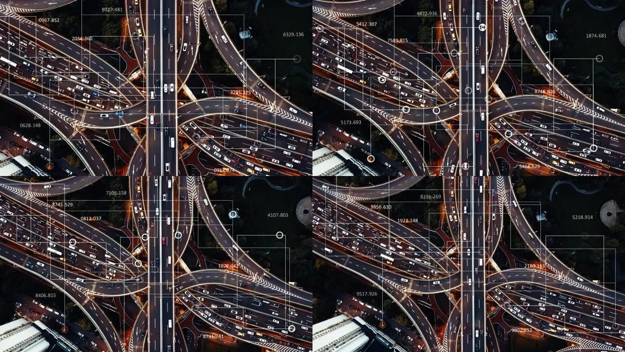 未来智能交通行车有序智能化交通管理