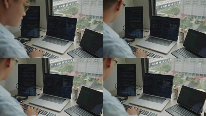程序员为网站的开发编写代码