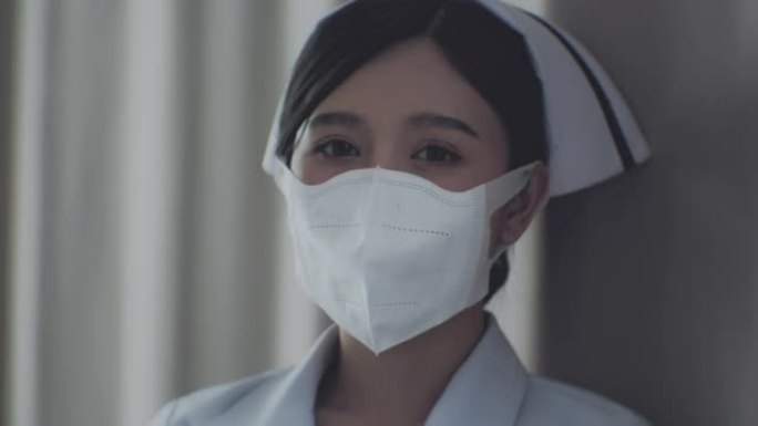 亚洲女护士诊断医疗医学美女漂亮大夫