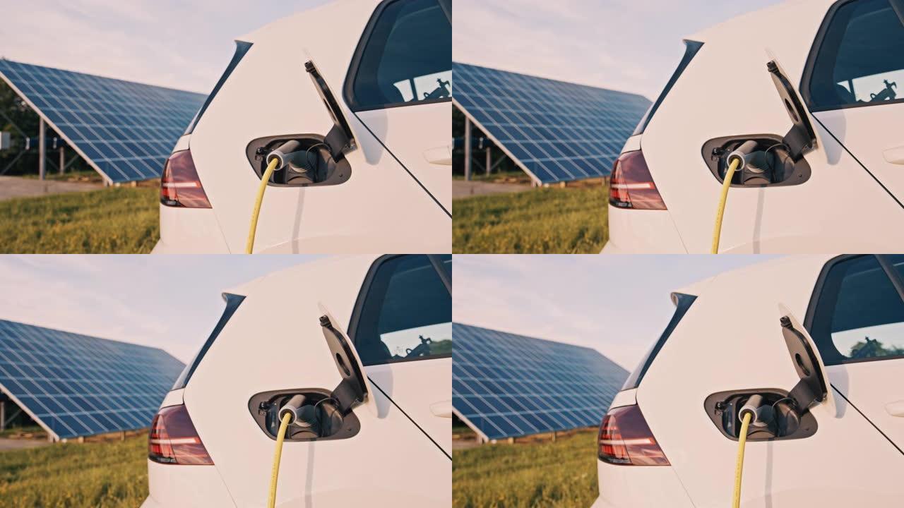 SLO MO用太阳能电池板的绿色能源为电动汽车充电