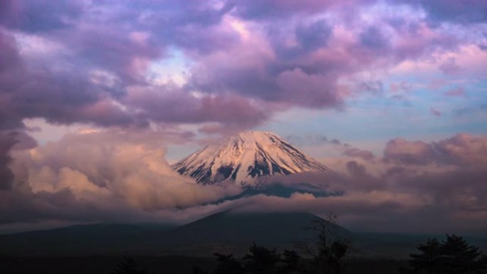 富士山，特写富士山日本火山