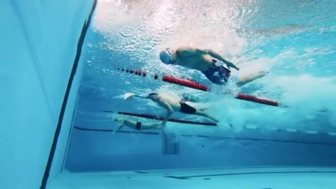 水下游泳运动员的训练课程