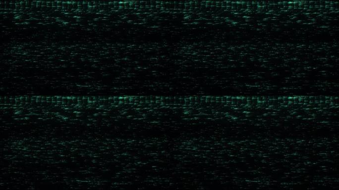 不良信号模拟电视VHS噪声