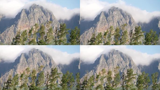 山唯美大山大山云雾缭绕自然美景