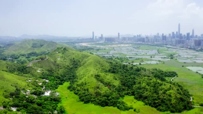 香港边境乡村绿地景观