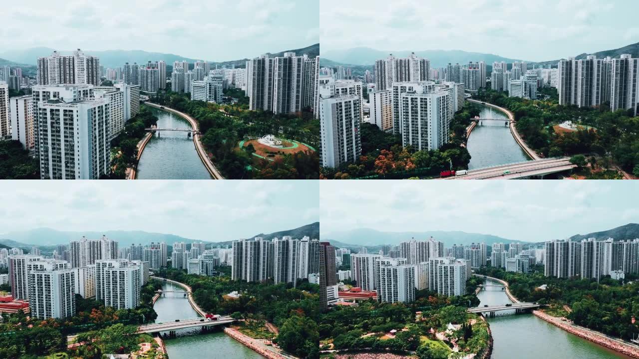 香港的公寓景观香港的公寓景观