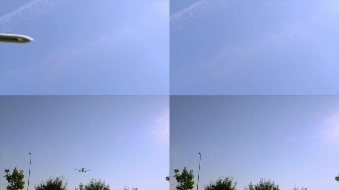 客机在日出时降落，两枪