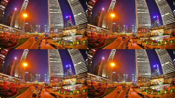 夜上海。