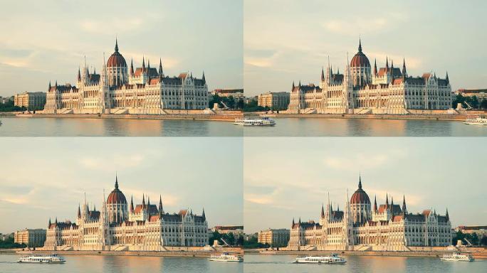 匈牙利布达佩斯的议会大厦