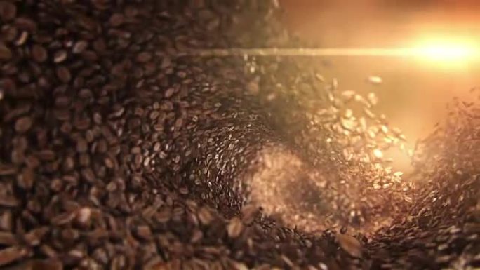 咖啡豆下降波