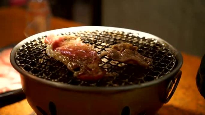 手工烤制韩国传统烧烤烤架