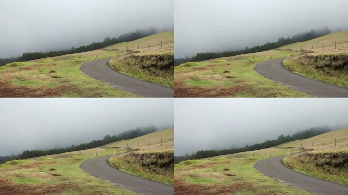 空旷的乡村道路