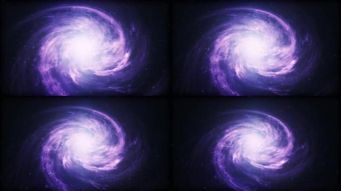 螺旋星系，银河动画