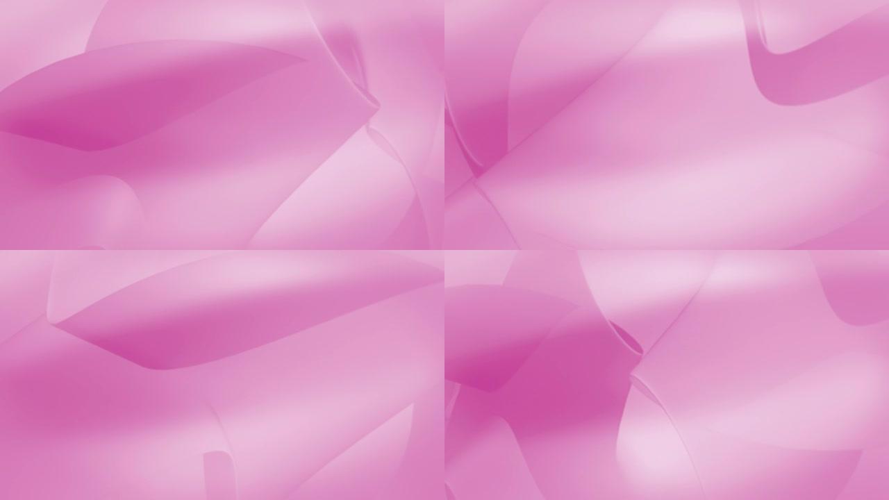 4K粉色抽象背景可循环