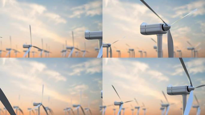 风能涡轮机是最清洁、可再生的电能来源之一