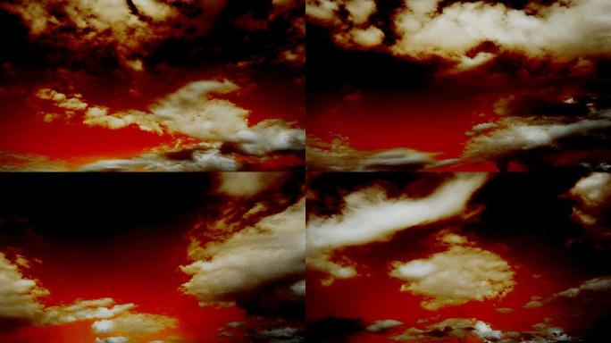 抽象云，HQ 1080p 4:4:4 RGB和Clean