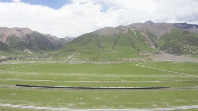 高原 铁路 第一视角 高原机车 青藏铁路