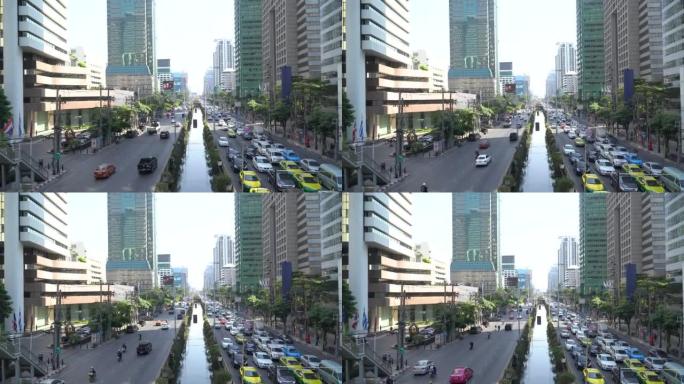 曼谷市中心的交通