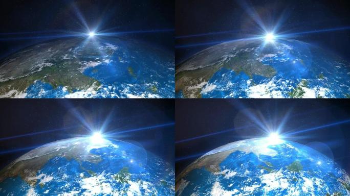 蓝色星球HD蓝色星球地球太阳
