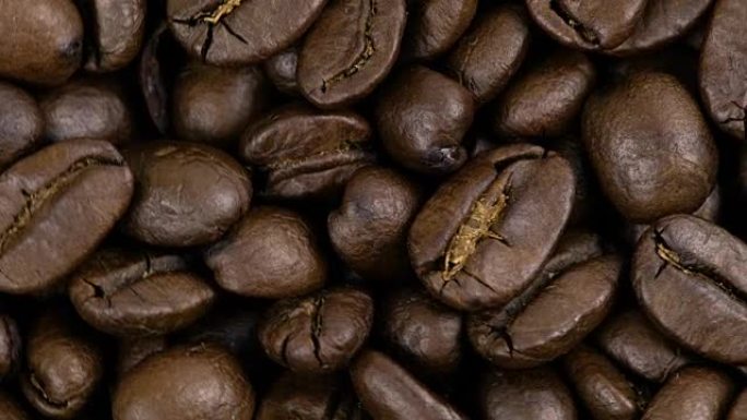 漩涡咖啡豆。