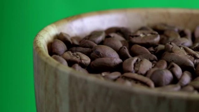 咖啡豆旋转