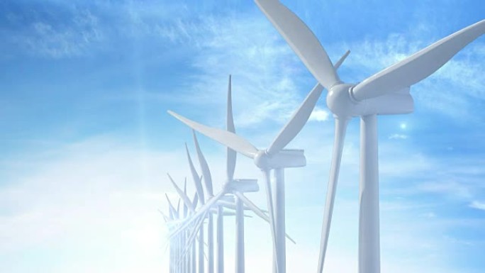 在成长过程中建造产生能量的风力涡轮机