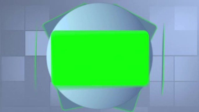 绿色屏幕的蒙太奇像平板电脑一样相互作用