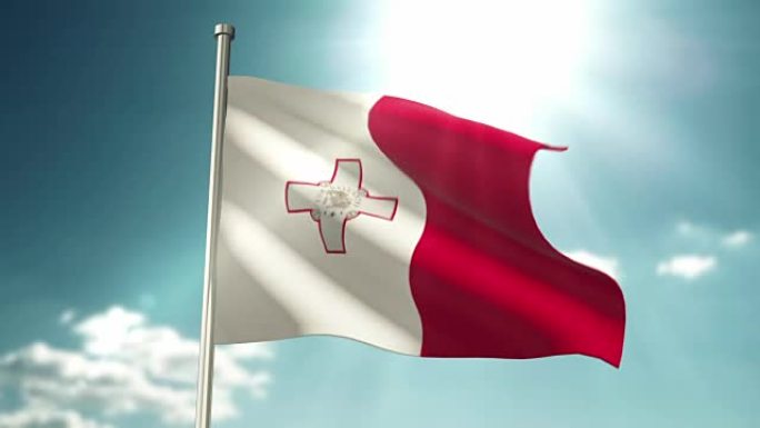 4 k马耳他国旗