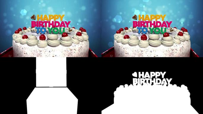 蛋糕上错别字 “祝你生日快乐”。