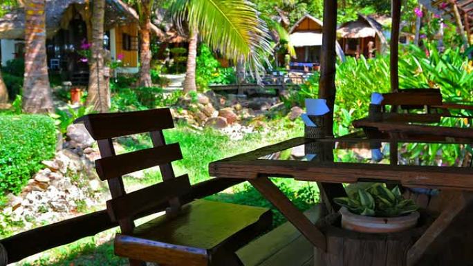 热带地区的餐厅