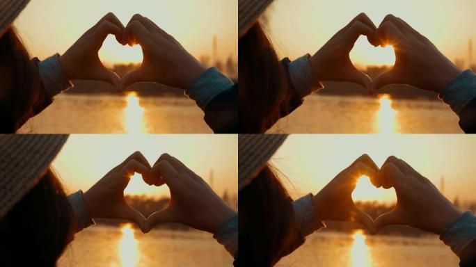 心形的阳光