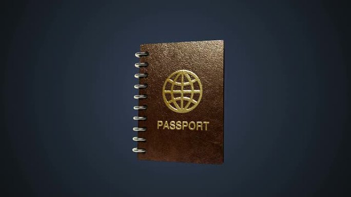 开通护照，旅游世界之旅概念。