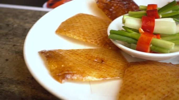 北京烤鸭中餐