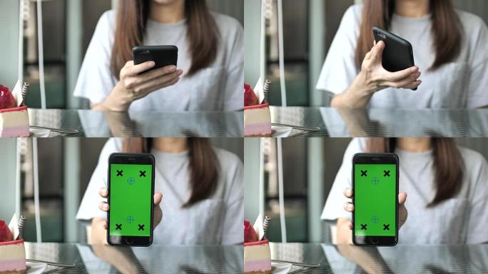 显示绿屏智能手机