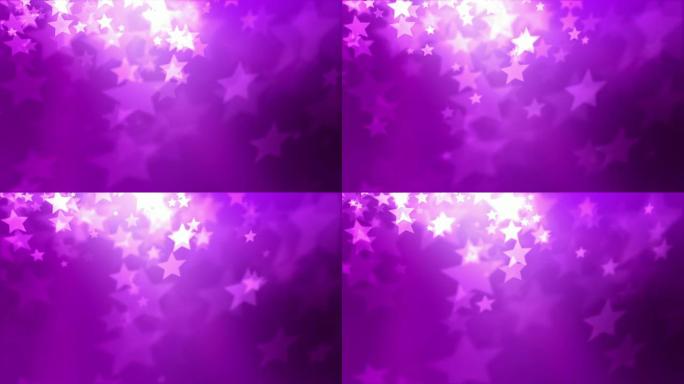 星星背景环-紫色（全高清）