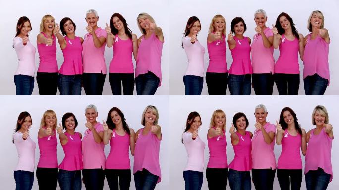妇女对乳腺癌的认识表示赞赏