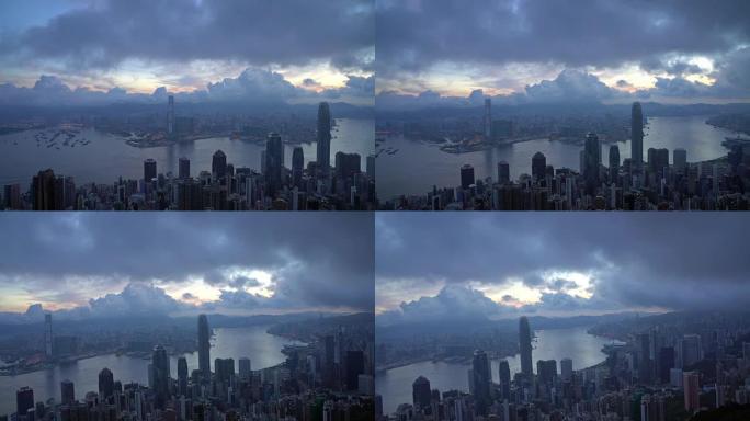香港从左至右的4k片段计划