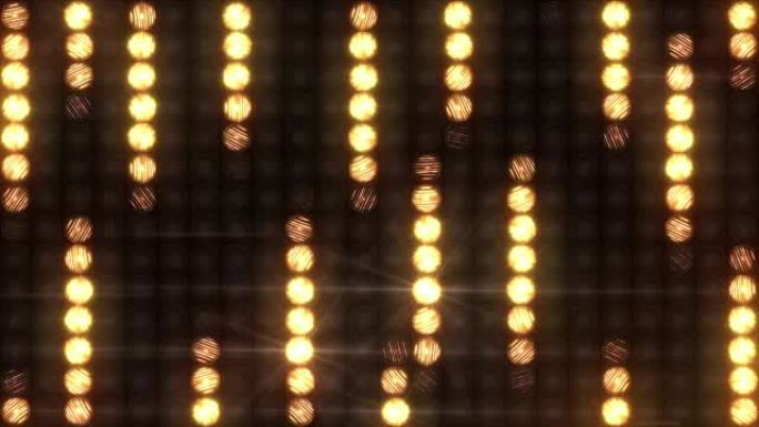 光墙雨效应，循环T台走秀霓虹炫酷矩阵动感