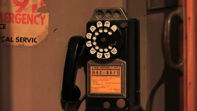 老式付费电话、旋转电话、老式电话