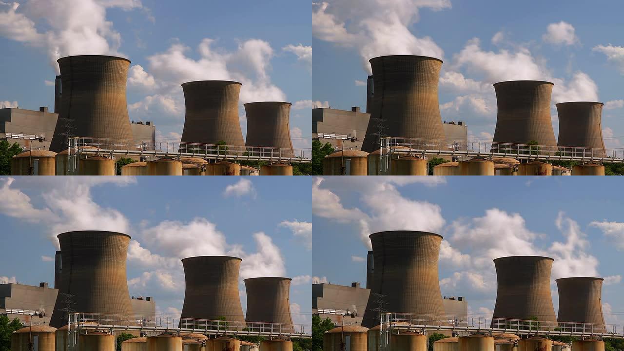 核冷却塔HD烟囱污染废气排放石化油化工火