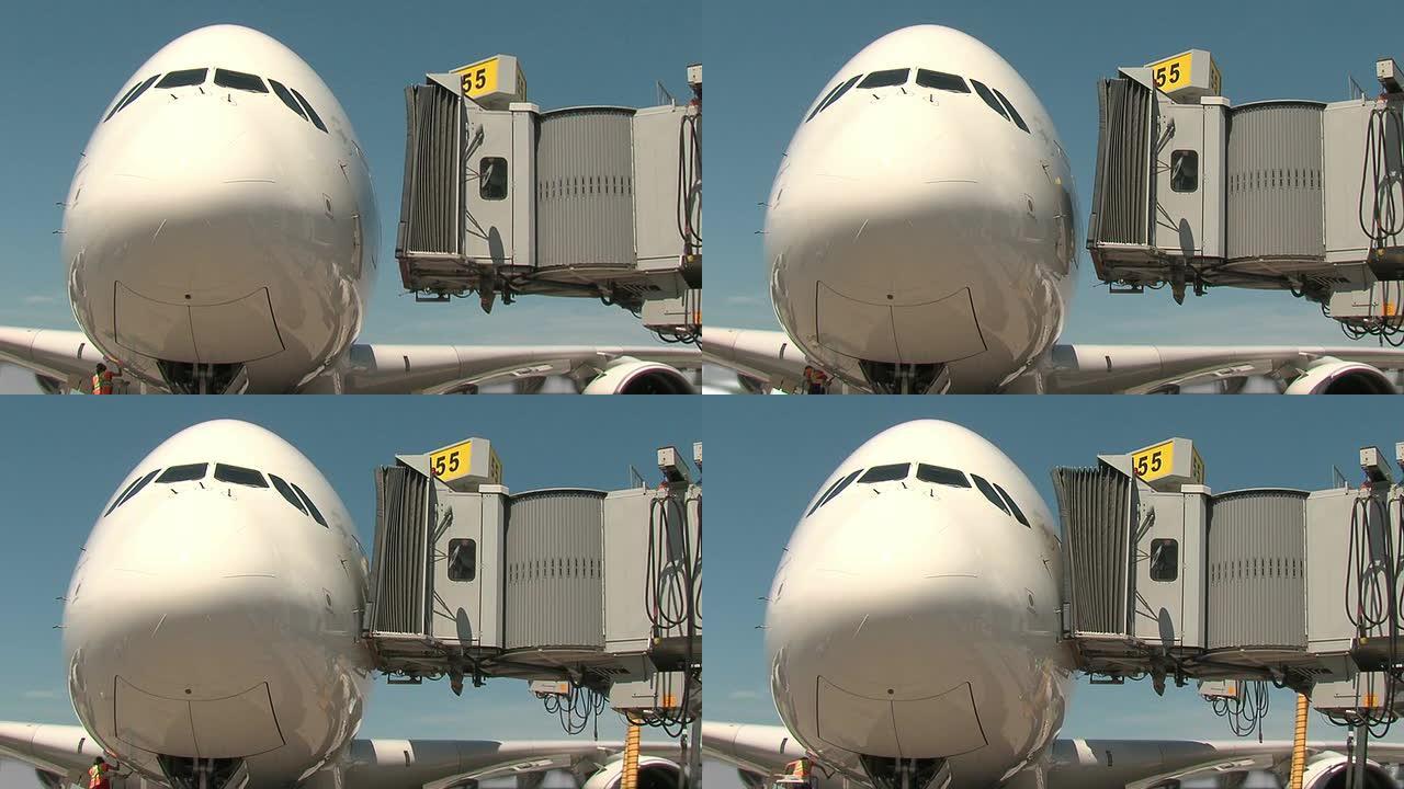 空中客车A380飞机-桥接时差