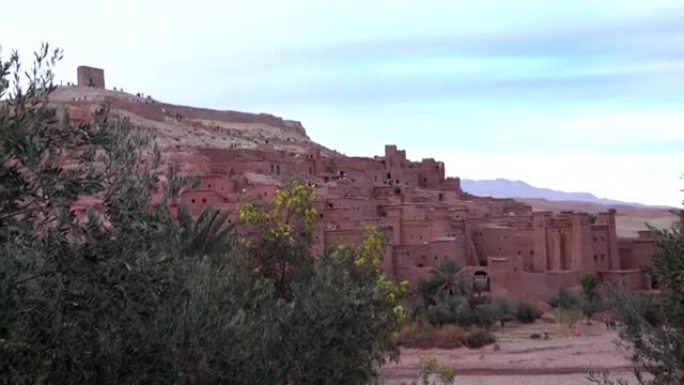 Old walls of Ait Ben Haddou